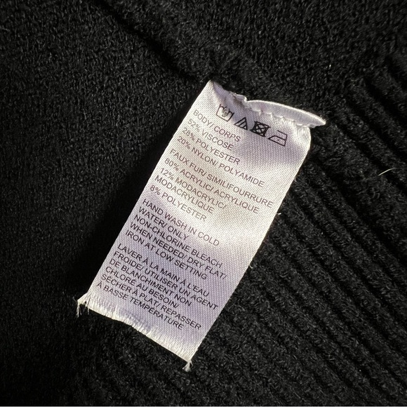 SAKS OFF FIFTH Fur Cardigan - Picture 4 of 4